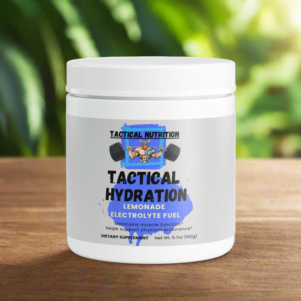⭐️⭐️⭐️⭐️⭐️ — “Tactical Hydration keeps me going through the toughest workouts—hands down the best-tasting hydration formula I’ve tried!” — Mark T.